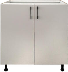 International Service Bergamo, Corp inferior 2 usi , Alb / casmire , 80 x 53 x 86 cm