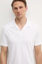 Calvin Klein pamut póló fehér, sima, K10K114133 - fehér XL