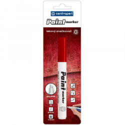 Centropen Lakkmarker 1-5mm, vágott hegy 9100 piros (A-591009904) (A-591009904)