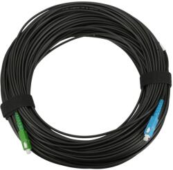 Extralink SC/APC-SC/UPC | Patchcord | Circulare, suspendat, monomodal, Simplex, G. 657A2, 40m (EX.18471)