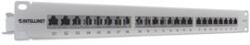 Manhattan Patch panel - CAT6 FTP árnyékolt patch panel, 24 portos, 1U, Szürke (MANHATTAN_720014) (MANHATTAN_720014)