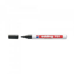 edding Lakkmarker 1-2mm, kerek 751 fekete (7580097001) (7580097001)