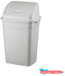  Szemetes kuka billenő fedéllel műanyag 4 literes törtfehér UP114 (62182)