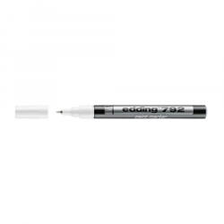 edding Lakkmarker 0, 8mm, kerek 792 fehér (7580149004) (7580149004) - aqua