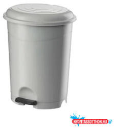  Szemetes kuka pedálos műanyag 12 literes törtfehér UP126B (62197)