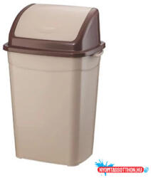  Szemetes kuka billenő fedéllel műanyag 26 literes barna UP120P (62187)