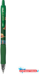 Pilot Zseléstoll 0, 7mm, nyomógombos Pilot G-2 One Piece, írásszín zöld (62609) - nyomtassotthon