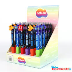 Nebulo Zseléstoll radírozható, pixel gamer, 36 db/display Nebulo (61024) - nyomtassotthon