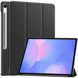 Gigapack Samsung Tab S10 Fe Plus Lte Gigapack Tok Álló, Bőr Hatású Aktív Flip, Ceruza Tartó, Fekete