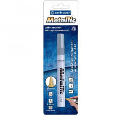 Centropen Lakkmarker 1, 5-2, 5mm, kerek hegy 9210 ezüst (A-592109994) (A-592109994) - aqua