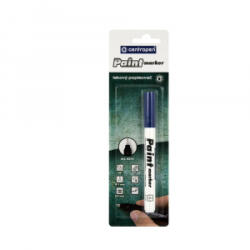 Centropen Lakkmarker 0, 7mm, vékony metál hegy 9211 kék (A-592119906) (A-592119906) - aqua