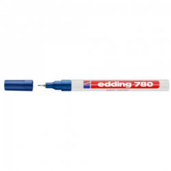 edding Lakkmarker 0, 8mm, kerek 780 kék (7580114003) (7580114003)