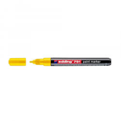 edding Lakkmarker 1-2mm, kerek 791 sárga (7580148004) (7580148004)