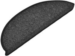 vidaXL 20 db antracitszürke lépcsőszőnyeg 56 x 17 x 3 cm 3365781 (3365781)