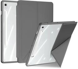 Dux Ducis Samsung Tab S10 Fe Plus Wifi Dux Ducis Magi Origami Tok Álló, Bőr Hatású Aktív Flip, Ceruza Tartó, Szürke