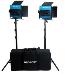 Dracast Kit Iluminare Dracast LED500 X Series Bi-Color 2 Lampi cu Geanta Nylon
