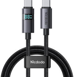 Mcdodo CA-5610 USB-C-USB-C kábel, 100W, LED kijelző, 1, 2m (CA-5610) - mione
