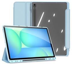 Dux Ducis Samsung Tab S10 Fe Plus Wifi Dux Ducis Toby Tok Álló, Bőr Hatású Aktív Flip, Ceruza Tartó, Világoskék