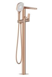 Armatura Malaga Rose Gold kád és zuhany csaptelep térben álló || 4525-510-34 (452551034)