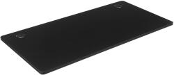 SONGMICS Elektromos Asztallap, Lekerekített Szélekkel, 140 Cm, Fekete