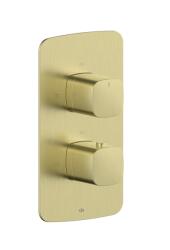 Armatura Malaga Brushed Light Gold zuhanycsaptelep süllyesztett z termosztáttal arany 5759-001-31 (575900131)