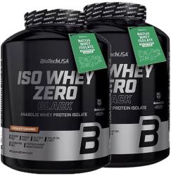 BioTechUSA - ISO WHEY ZERO BLACK - IZOLÁTUM ALAPÚ TEJSAVÓFEHÉRJE - 2 x 1816 G