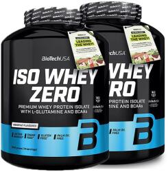 BioTechUSA - ISO WHEY ZERO - TEJSAVÓFEHÉRJE - IZOLÁTUM ALAPÚ - 2x1816 G