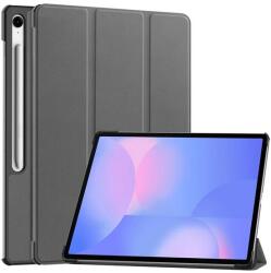 Gigapack Samsung Tab S10 Fe Plus Wifi Gigapack Tok Álló, Bőr Hatású Aktív Flip, Ceruza Tartó, Sötétszürke