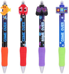 Nebulo Pixel gamer radírozható nyomógombos zselés toll (DT-0003) - haztartasibolt