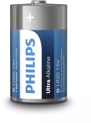 Philips Ultra Alkaline D/LR20 elem 2db (LR20E2B/10) (LR20E2B/10) (LR20E2B/10)