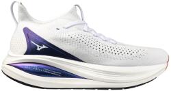Mizuno Neo Vista 2 White/White/Iris Bloom UK 8, 5 Férfi futócipő UK 8, 5