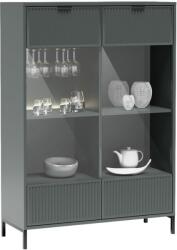 TEMPO KONDELA Vitrină, green stone, STYLE LS 8 Comoda