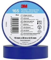 3M (165BL5E) Szigetelőszalag Kék (H x Sz) 20 m x 19 mm 1 db (165BL5E) (165BL5E)