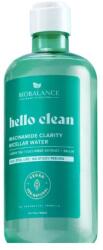 BIOBALANCE Hello Clean Tisztító micellás víz niacinamiddal zsíros és aknéra hajlamos bőrre 500ml