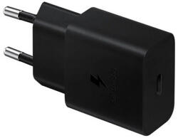  Hálózati töltő adapter, 15W, USB Type-C aljzat, PD, gyorstöltés, Samsung, fekete, gyári - csontosteam