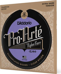  Daddario EJ44 Pro-Arte Nylon Classical Guitar Strings Extra Hard Tension