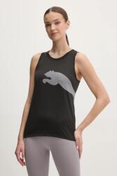 PUMA edzős felső Train All Day Big Logo fekete, 526672 - fekete XS