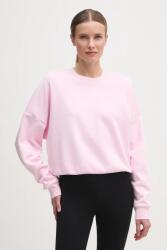 Adidas felső Essentials rózsaszín, női, sima, JI6063 - rózsaszín XL