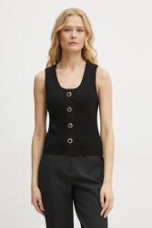 Twinset top női, fekete, 251TP3492 - fekete M
