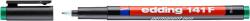 edding Marker permanent Edding 141F, 0.6 mm, verde (ED1414)