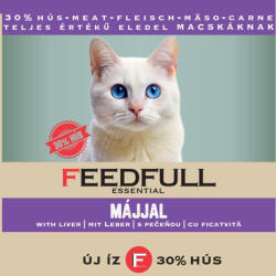 FEEDFULL Cat 415g macskakonzerv Májjal - krizsopet