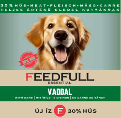 FEEDFULL Dog 1240g kutyakonzerv Vaddal - krizsopet