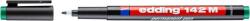 edding Marker permanent Edding 142M, 1.0 mm, verde (ED1425)