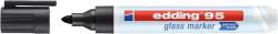 edding Marker pentru sticla edding 95, corp plastic, varf rotund, 1.5-3 mm, negru (ED495001)