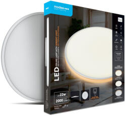 Modee Mennyezeti LED Lámpa 22W MB001 4000K B-2700K D400x50mm (2000 lumen) ERP (ML-MB001-22W-W)