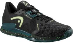 Head Sprint Pro 3.5 SF Clay - black/forest green - Fekete, Zöld