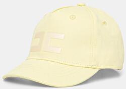 Elisabetta Franchi pamut baseball sapka sárga, nyomott mintás, EFCP025. C. CA010 - sárga M