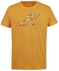 Babolat Exercise Big Flag Tee Men - autumn glory - Narancssárga