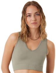 Björn Borg Sthlm Seamless Light Crop Top - aloe - Zöld