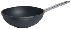 SKK Titán WOK serpenyő 28/9 cm, SKK 7-es sorozat indukcióhoz rozsdamentes acél fogantyúval - proficookware - 43 708 Ft